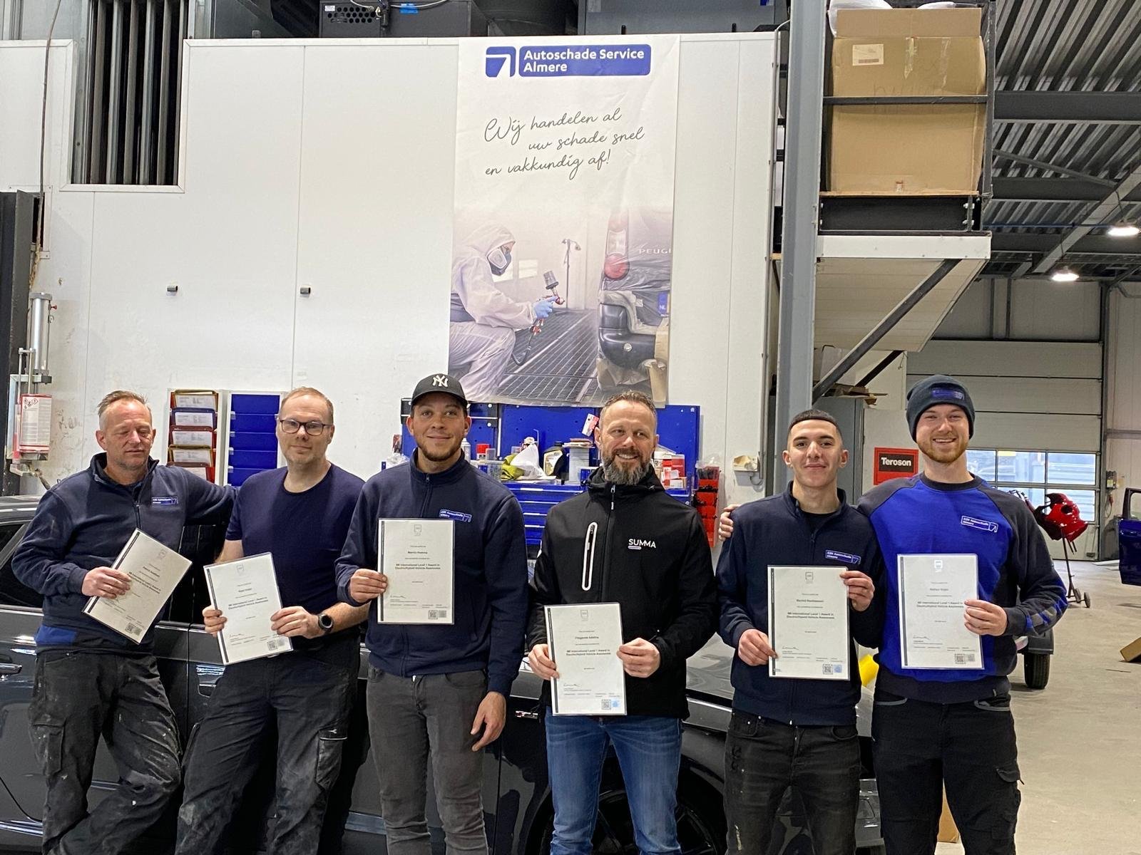 Uitreiking IMI-certificaat aan ASN Almere via het Prepaire trainingsprogramma